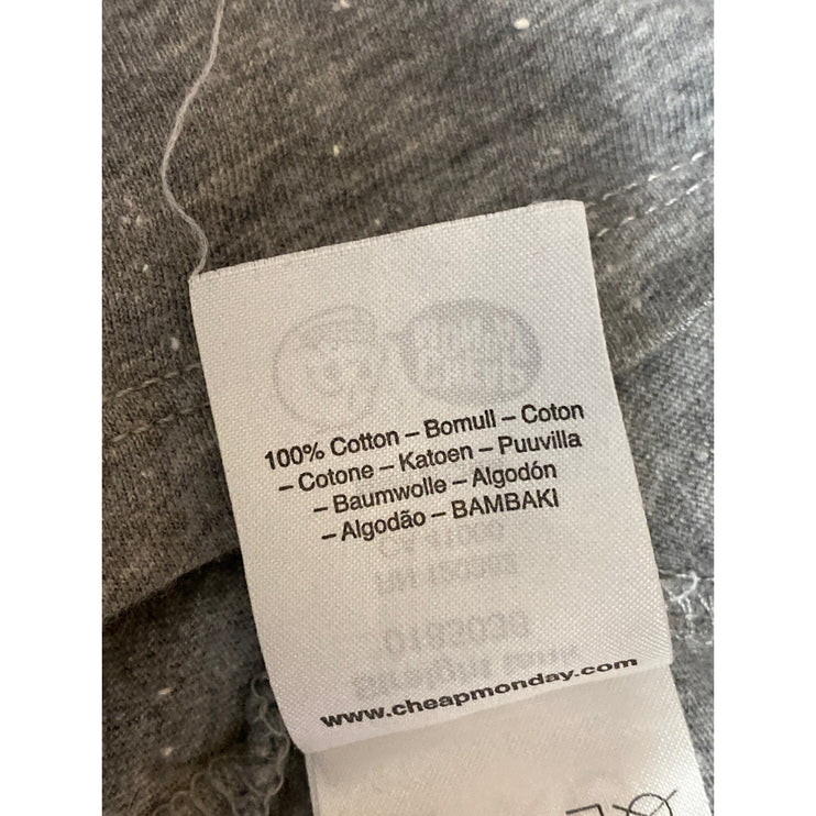 Cheap Monday Men's Gray Avoid Of Light Sleeveless Tank Muscle Tee Top Size L