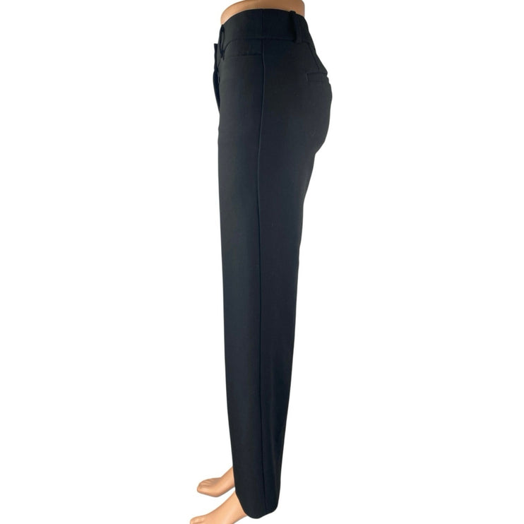 Ann Taylor LOFT Women's Black High Waisted Wide Leg Trousers Pants Size 00P