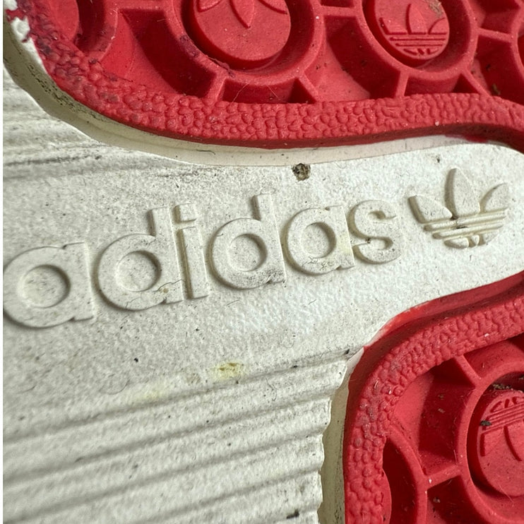 Adidas Forum 84 Men's White Red Low Top Lace Up Athletic Sneaker Shoes Size 8