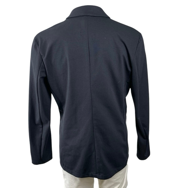 Jack & Jones Men's Black Long Sleeve Pocket Blazer Sport Coat Suit Jacket Size L