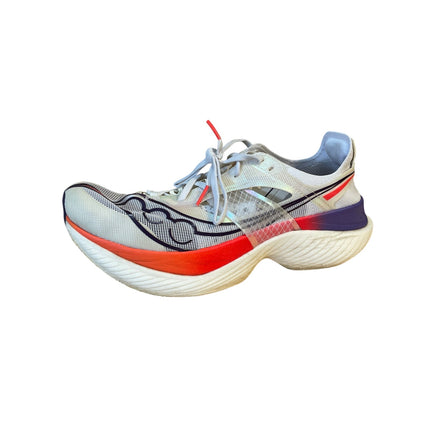 Saucony Endorphin Elite Women's White ViZiRedA Athletic Running Shoes Size 9-9.5