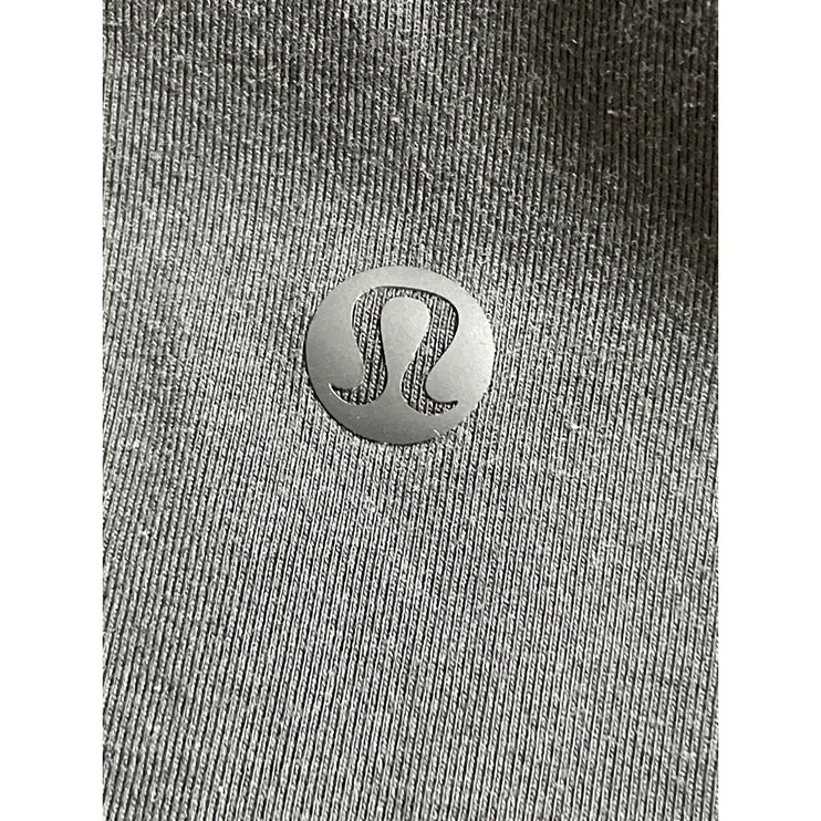 Lululemon Men's Black Short Sleeve Crew Neck Running Athletic T Shirt Tee Top M