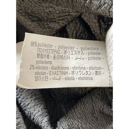 Zara Women's Gray Mock Neck Short Sleeve Top & Wide Tapered Pants Matching Set S