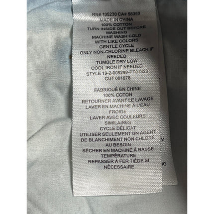 Current Elliott Blue High Rise Frayed Raw Hem Button Fly Straight Denim Jeans 30