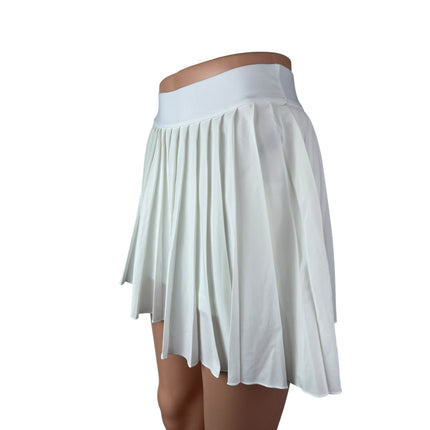 NEW Aritzia TNAction Womens White Yoga Tennis Athletic Activewear Skort Skirt XS
