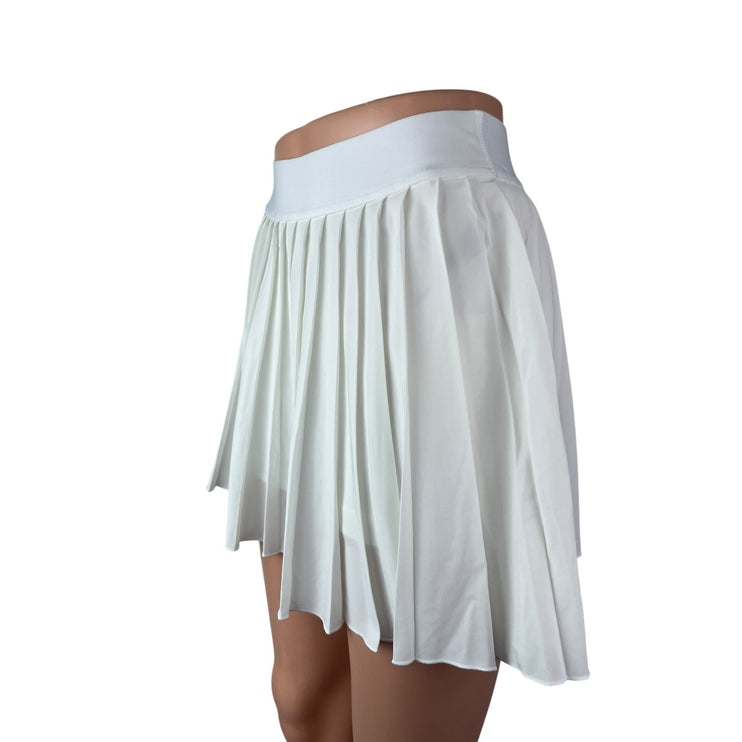 NEW Aritzia TNAction Womens White Yoga Tennis Athletic Activewear Skort Skirt XS