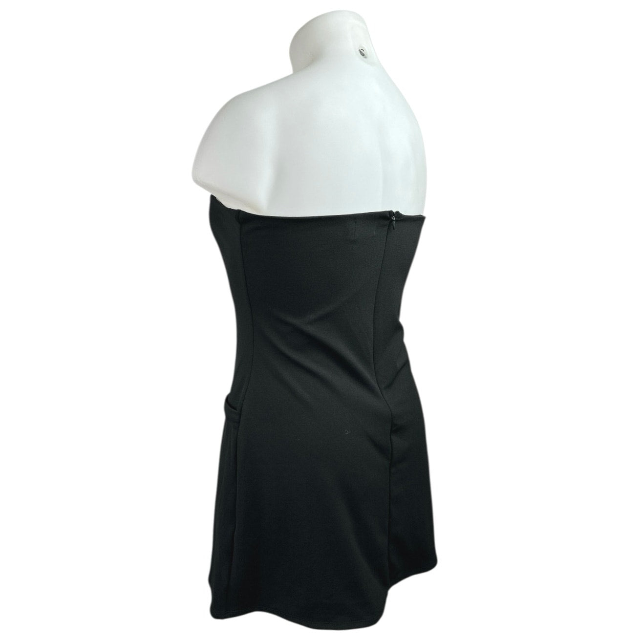 Asos Black Strapless Sleeveless Tube Bandeau Tux Mini Bodycon Dress Si Brie Asos Black Strapless Sleeveless Tube Bandeau Tux Mini Bodycon Dress Si Brie
