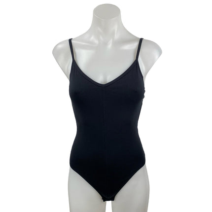 Everlane Women's Black Sleeveless V Neck Camisole Tank Shapewear Bodysuit Top XS