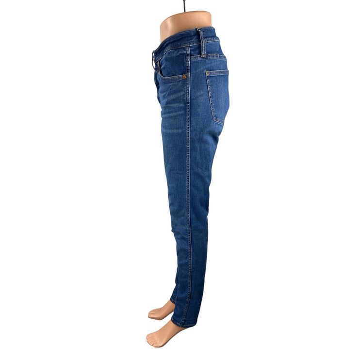 Madewell Women's Blue High Rise Slim Fit Classic Skinny Denim Jeans Pants Sz 29
