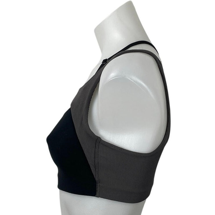 Nike Indy Dri Fit Light Support Non Padded Black Athletic Crop Top Sports Bra XS