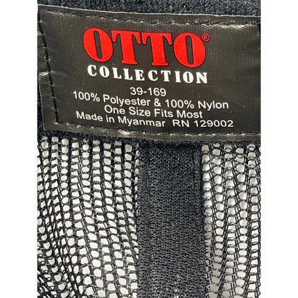 Otto Unisex White Black Angel Rhinestone Mesh Back Snapback Trucker Cap Hat OS