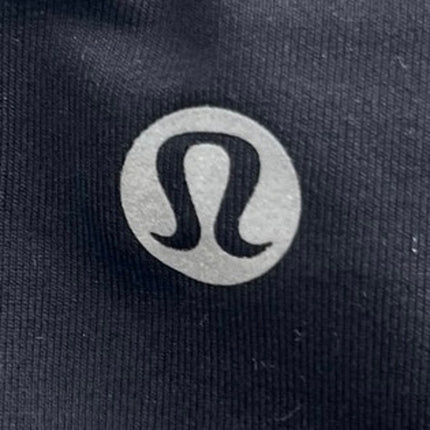 Lululemon Soul Black Mesh Sleeveless Racerback Yoga Athletic Crop Top Size M