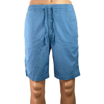 Uniqlo Men's Blue Drawstring Dry Stretch Easy Bermuda Casual Shorts Size 30