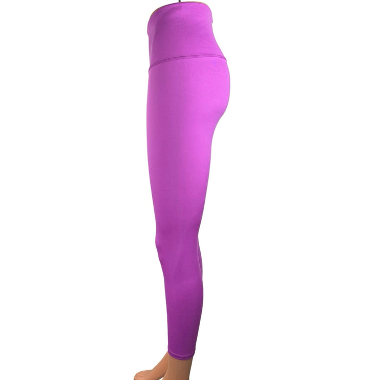 Terez Newyork Women's Purple Pull On High Rise Athletic Yoga Stretch Leggings S