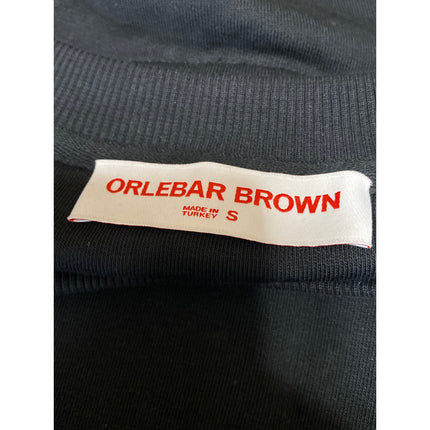 Orlebar Brown Men's Black Crew Neck Short Sleeve Casual Basic Tee T-Shirt Top S