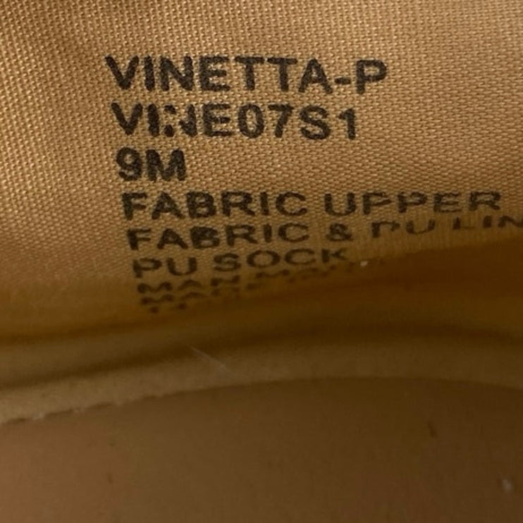 STEVE MADDEN Caddie White Rhinestone Jeweled Mary Jane Ballet Flats Shoes Sz 9M