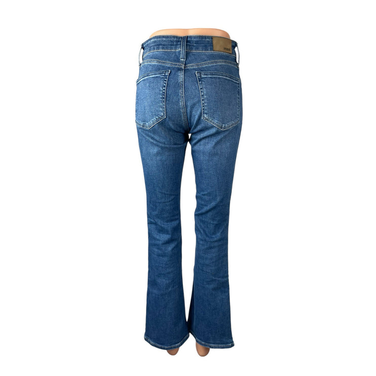 Mavi Molly Women's Blue Classic Mid Rise Flared Bootcut Denim Jeans Size 25x30