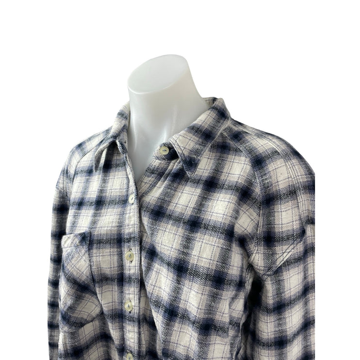 Urban Outfitters BDG Brixton Check Flannel Long Sleeve Button Down Shirt Top M