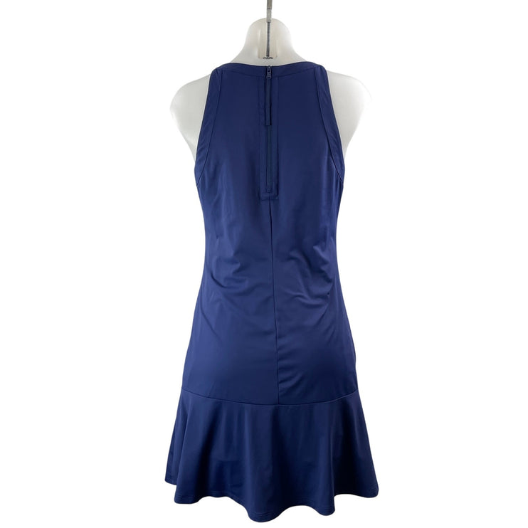 Tommy Bahama Islandzone Blue Sleeveless Tennis Built In Short Mini Dress Size XS