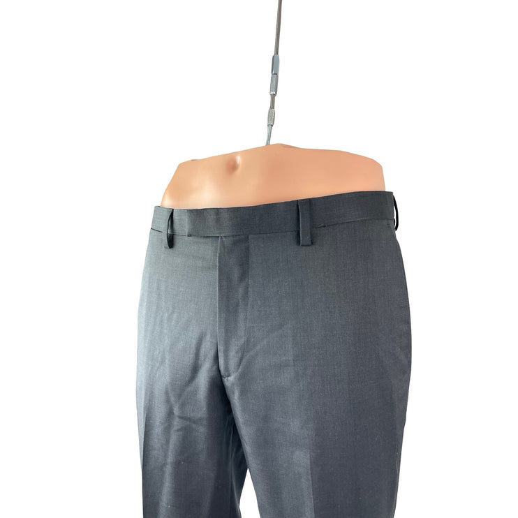 Banana Republic Marzotto Wool High Rise Slim Straight Trousers Dress Pants 32x32