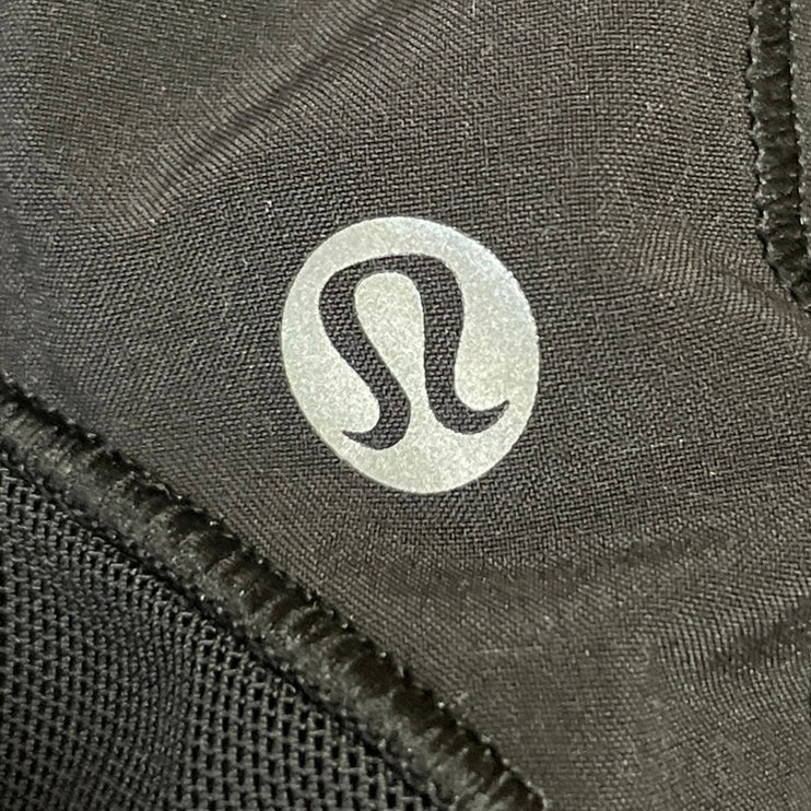 Lululemon Black Women's High Rise Elastic Waist Athletic Running Shorts Size 6