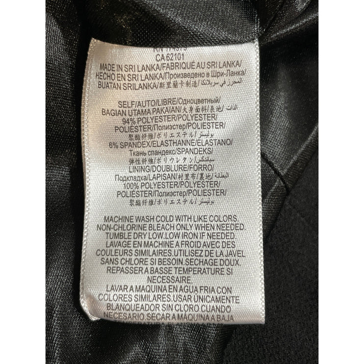BCBGeneration Womens Black Long Sleeve Open Cardigan Office Blazer Coat Jacket S