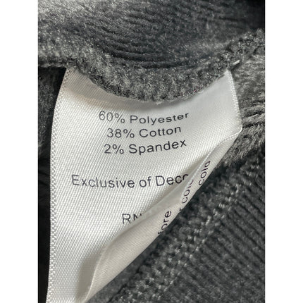 Mondetta Women's Gray Fleece Activewear Sweater Sweatshirt Bomber Coat Jacket S