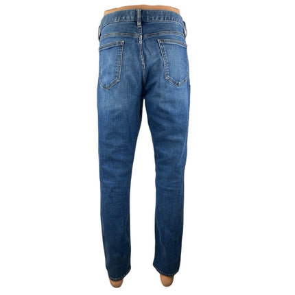 Banana Republic Men's Blue High Waisted Skinny Fit Denim Jeans Pants Size 34x32