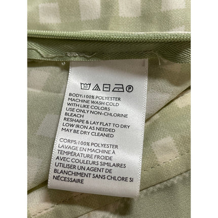 Urban Outfitters Green Gingham Check Asymmetric A-Line Mini Skort Skirt Size 6