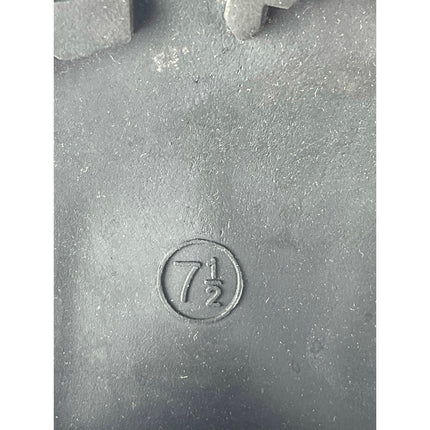 MIA Dalilah Women's Black Leather Slip On Lug Sole Platform Loafers Shoes Sz 7.5