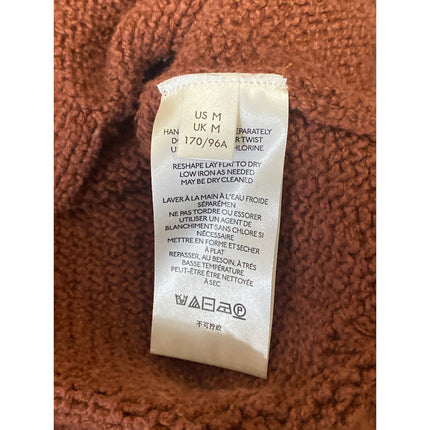 Anthropologie Pilcro Brown Knit Textured Long Sleeve Cardigan Sweater Top Size M
