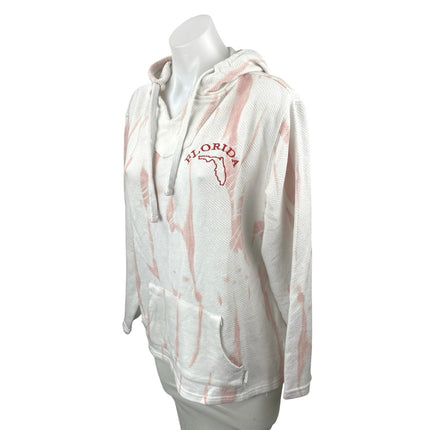 Dreamsicle Graphic Tie-Dye Yoga Gym Athletic Activewear Hoodie Sweatshirt Top L