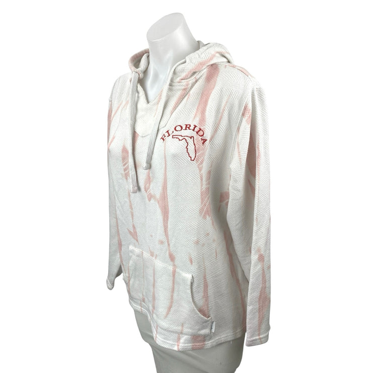 Dreamsicle Graphic Tie-Dye Yoga Gym Athletic Activewear Hoodie Sweatshirt Top L