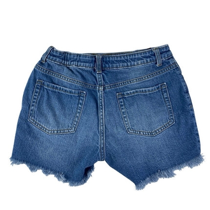 Lot of 3 Cat & Jack Girls Multicolor Distressed Cut Off Denim Jeans Shorts Sz XL