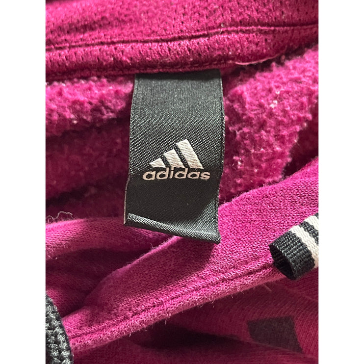 Adidas Badge of Sport Logo Long Sleeve Activewear Hoodie Sweatshirt Top Sz L/XL