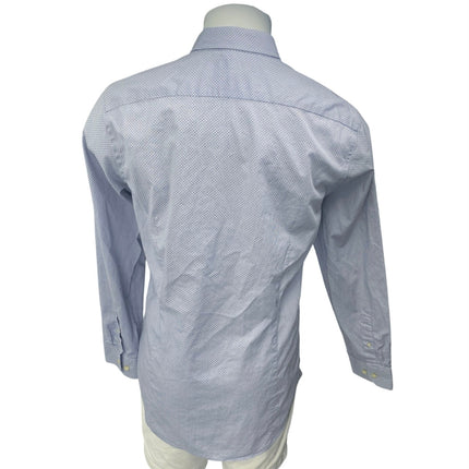 Banana Republic Blue Non-Iron Tailored Slim Fit Long Sleeve Button Down Shirt L