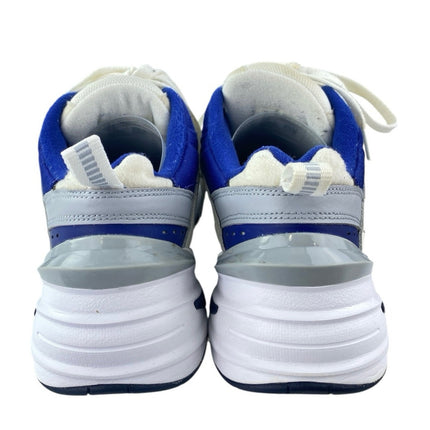Nike M2K Tekno Men's White Blue Lace Up Low Top Athletic Sneakers Shoes Size 11