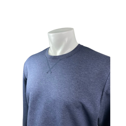 32 Degrees Men's Blue Crew Neck Long Sleeve Athletic Sweater Sweatshirt Top Sz L
