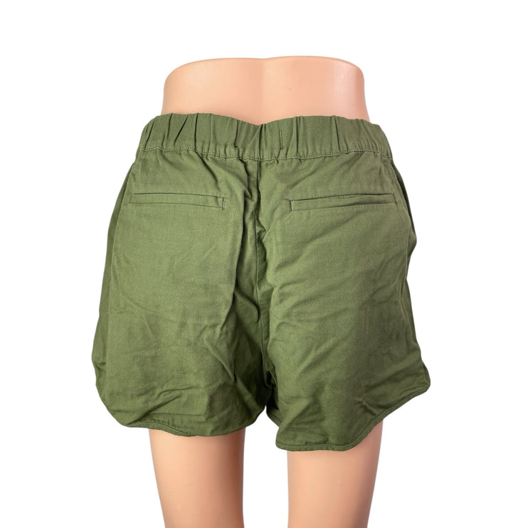 Madewell MWL Allways Elastic Waist High Rise Yoga Athletic Activewear Shorts S