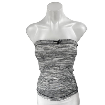 Lululemon Women's Gray Heather Strapless Sleeveless Tube Bandeau Top Size 0