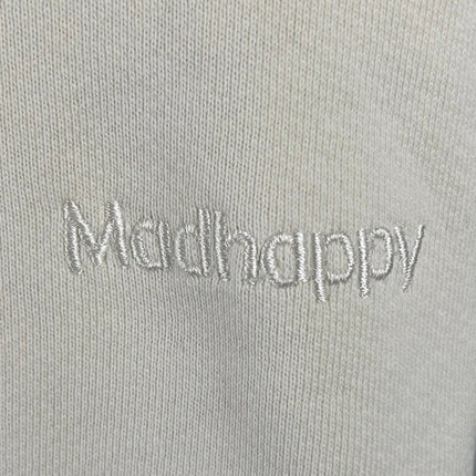 Madhappy Women's White High Rise Fleece Pocket Tapered Jogger Sweat Pants Size S