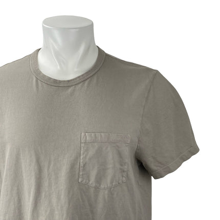 Madewell All Day Crew Neck Short Sleeve Chest Pocket Basic Tee T-Shirt Top Sz L
