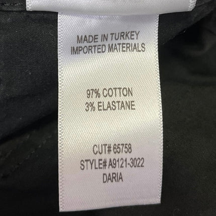 Agolde Women's Black High Waisted Utility Cropped Wide Leg Denim Jeans Size 25