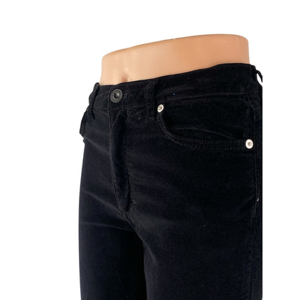 French Connection Womens Black Soft Stretch High Rise Skinny Denim Jeans Pants 6