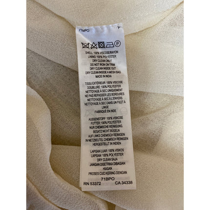 NEW French Connection Riviera Mist Cream Sequin Sleeveless A-line Midi Dress 0