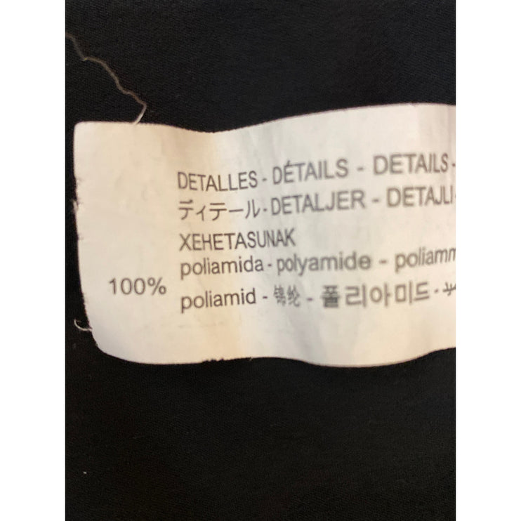 ZARA Black Lace Sleeveless V Neck Cami Camisole One Piece Bodysuit Tank Top Sz M