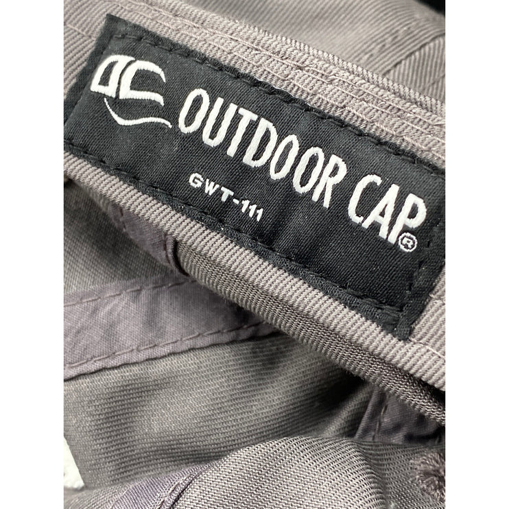 Outdoor Car Women's Gray Embroidered Snail Adjustable Baseball Cap Hat One Size