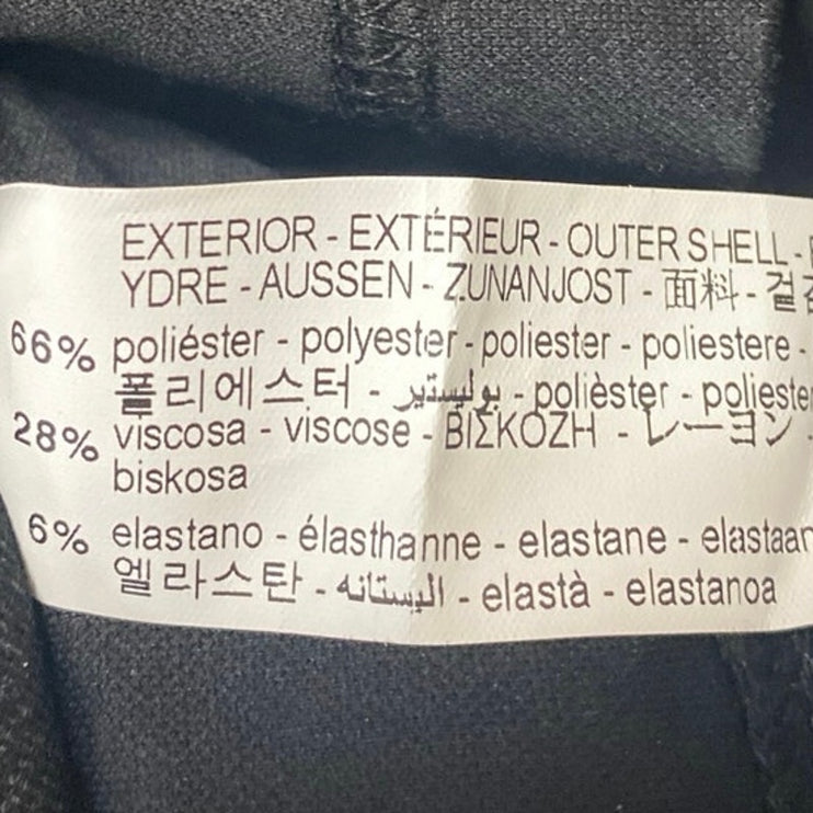 Zara Womens Gray Sweetheart Neck Long Sleeve Zip Mini Career Sheath Dress Size M