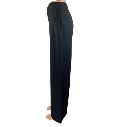 Social Tourist Women's Black Ultra High Rise Wide Leg Trousers Dress Pants Sz S