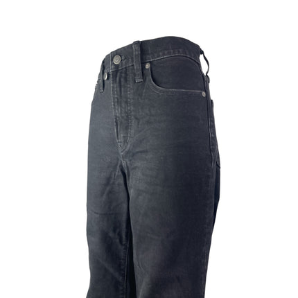Madewell Women's Black High Waisted Bootcut Wide Leg Flare Denim Jeans Pants 27